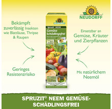 Neudorff Spruzit Neem Gemüse Schädlingsfrei zur Schädlingsbekämpfung an Gemüse, Kräutern und Zierpflanzen