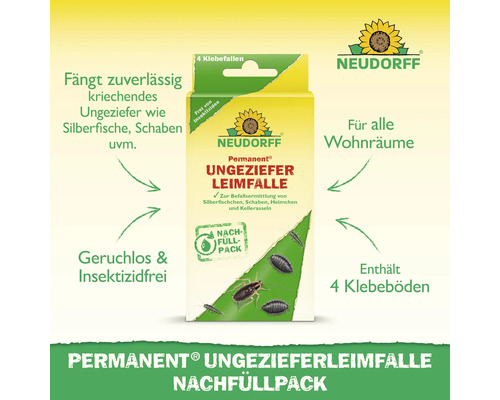 Neudorff Permanent Ungeziefer Leimfalle Nachfüllpackung