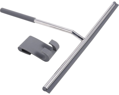 Duschabzieher mit Halterung zur Wandmontage