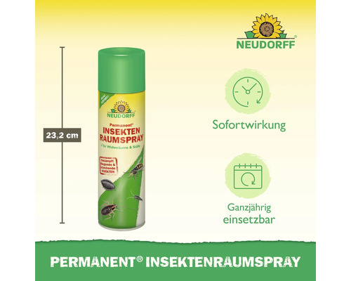 Neudorff Permanent Insektenraumspray, 23,2 cm