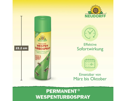 Neudorff Wespen Turbospray, Höhe 23,2 cm
