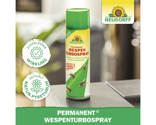 Neudorff Permanent Wespenturbospray zur Wespenbekämpfung