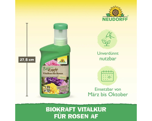 Neudorff Biokraft Vitalkur für Rosen mit einer Höhe von 27,5 cm