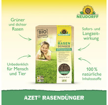 Packung Azet Rasendünger für dichten und grünen Rasen