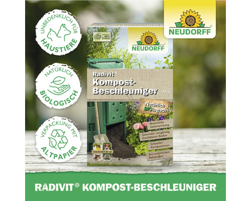 Radivit Kompostbeschleuniger Produktverpackung