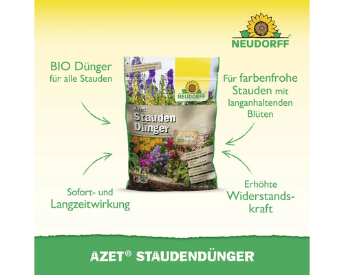 Azet Staudendünger für alle Stauden in einer 1,75 Kilogramm Packung