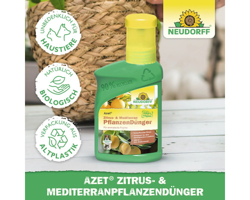 Neudorff Azet Zitrus- und Mediterranpflanzendünger