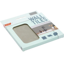 Selbstklebende Wandfliesen Wall Tiles Uni olive 15,25 x 15,25 cm 6 St.