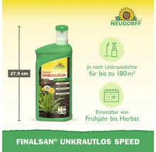 Finalsan UnkrautLos Speed Unkrautvernichter, Flasche mit einer Höhe von 27,9 cm