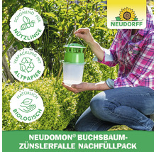 Neudorff Neudomon Buchsbaumzünslerfalle Nachfüllpackung im Einsatz im Garten