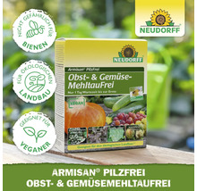 Armisan PilzFrei Obst- und Gemüseschutzmittel gegen Mehltau von Neudorff, geeignet für den ökologischen Landbau und ungefährlich für Bienen. Vegan.