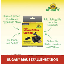 Sugan Mäusefallen Station für den Innen- und Außenbereich mit Schlagfalle von Neudorff