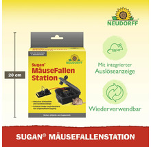 Sugan Mäusefallenstation mit 20 Zentimeter Höhenangabe