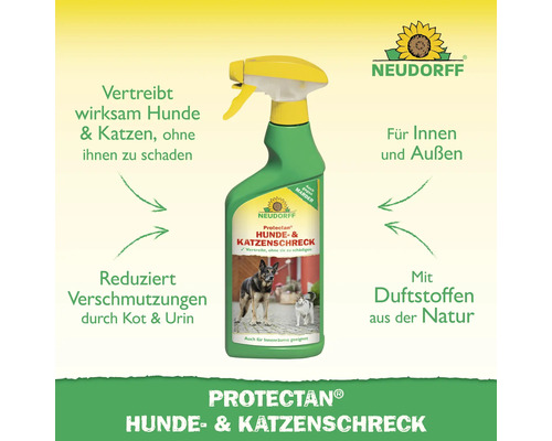 Neudorff Protectan Hunde- und Katzenschreck Spray zur Tierabwehr
