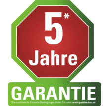 Fünf Jahre Garantie Siegel
