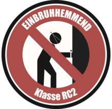 Einbruchhemmend Klasse RC2 Zeichen