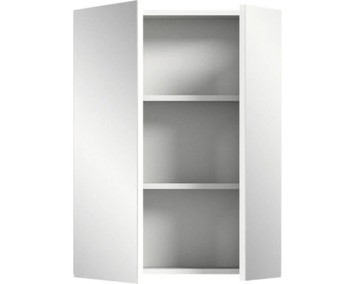 Offener Wandschrank mit Regalböden zur Aufbewahrung