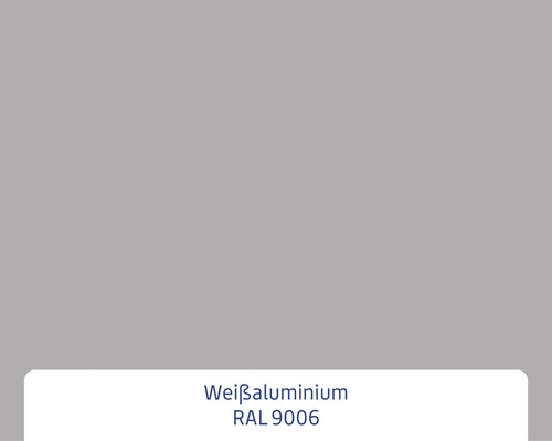 Weißaluminium RAL 9006