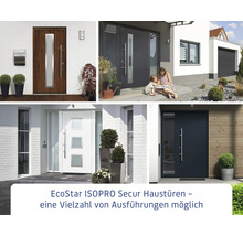 EcoStar ISOPRO Secur Haustüren in verschiedenen Ausführungen