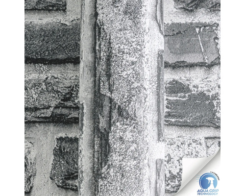 Tapetenrolle mit Steinmuster und Aqua Grip Technologie