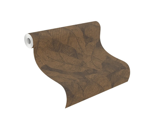 Tapetenrolle mit Blattmuster