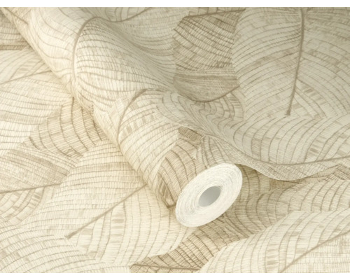 Rolle Tapete mit Blattmuster