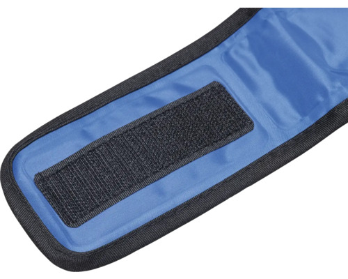 Blaues Nackenstützkissen mit Klettverschluss