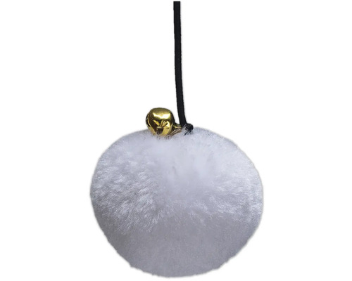 Katzenspielzeug mit Pompon und Glöckchen