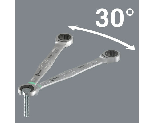 Wera Joker 6000 Maulschlüssel mit 30-Grad-Bewegungsradius