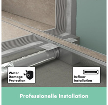 Duschrinne hansgrohe RainDrain Compact 600 mm befliesbar 56175000