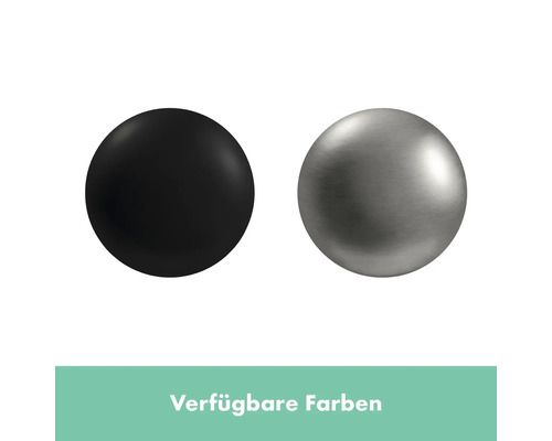 Verfügbare Farben: Schwarz und Silber