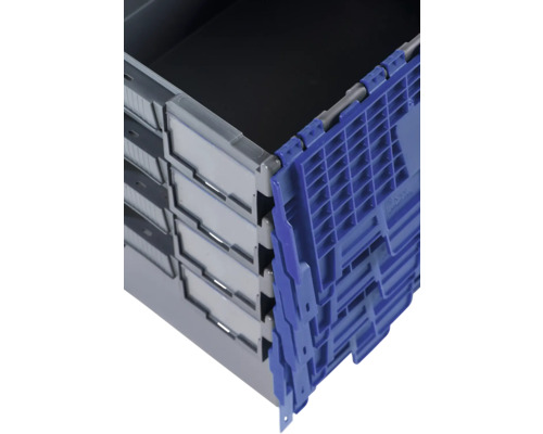 Stapelboxen aus Kunststoff