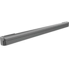 Kassettenmarkise 4x2,5 Stoffdessin 5853 (Mineral) Gestell DB703 dunkelgrau Motor Rechts inkl.LED-Beleuchtung (Ausfallprofil),Fernbedienung