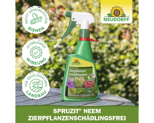 Neudorff Spruzit Neem Schädlingsfrei für Zierpflanzen
