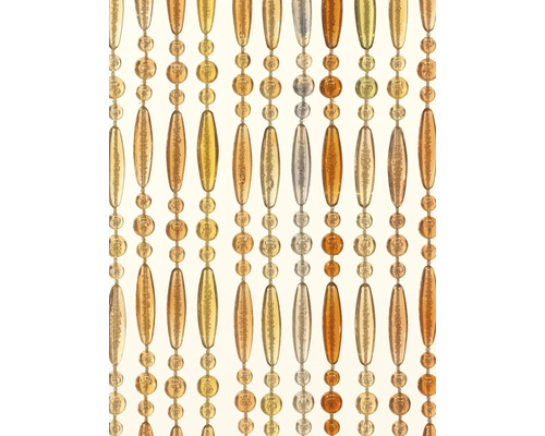 Perlvorhang mit unterschiedlichen Formen