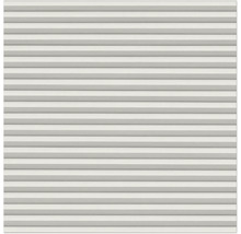 Nahaufnahme eines horizontal gefalteten Plissees