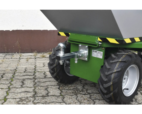 Anhängerkupplung an Transportgerät