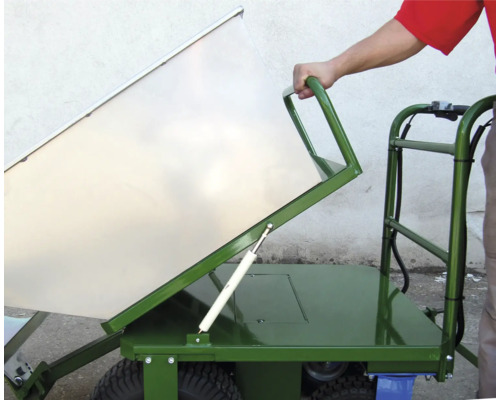 Elektro-Schubkarre mit Kippfunktion