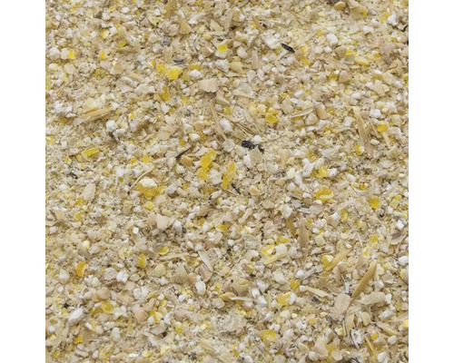 Nahaufnahme von Futtermittel