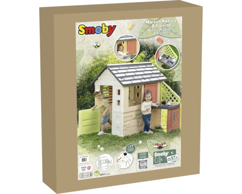 Smoby Maison Nature & Cuisine Spielhaus Verpackung