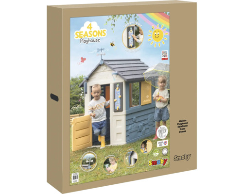 Smoby 4 Seasons Spielhaus im Karton