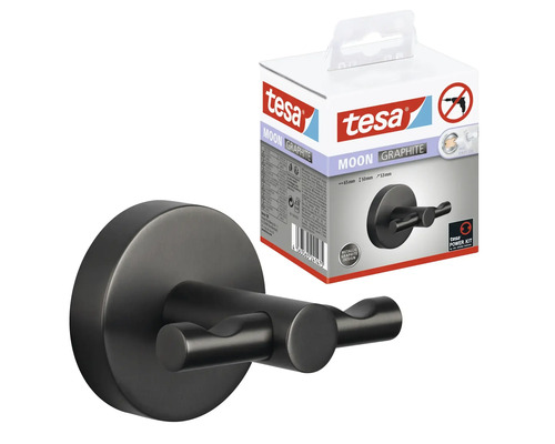 Tesa Moon Graphit Doppel-Haken mit Verpackung