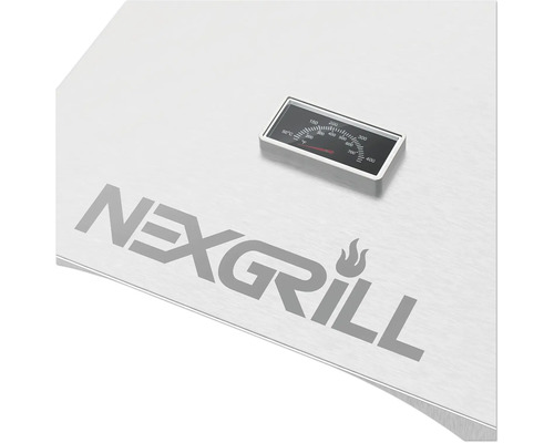Detailansicht eines Nexgrill Grills mit Temperaturanzeige