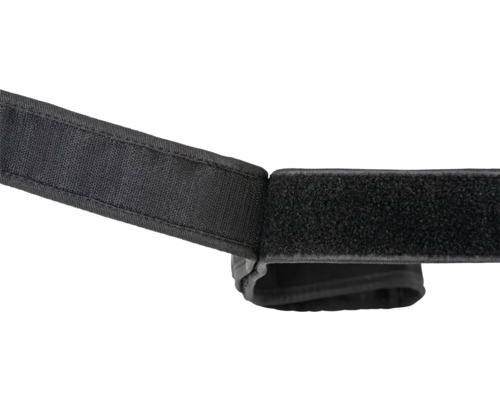 Schwarzer Werkzeughalter mit Klettverschluss