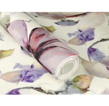 Tapetenrolle mit floralem Muster