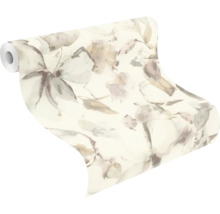 Tapetenrolle mit floralem Muster