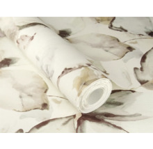Tapetenrolle mit floralem Muster