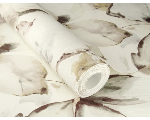 Tapetenrolle mit floralem Muster