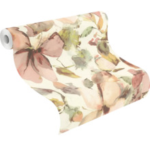 Tapetenrolle mit floralem Muster