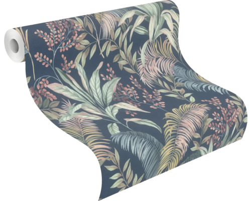 Tapetenrolle mit floralem Muster